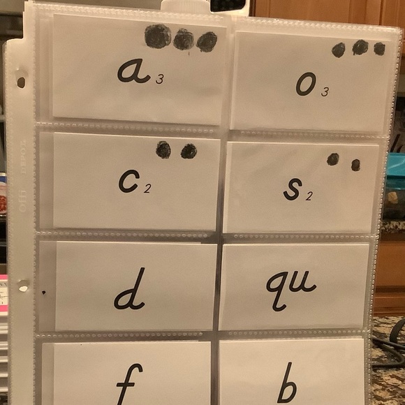 👻Guiding Flash Cards For PreReaders and English as a Second Language 👻 - Picture 3 of 3